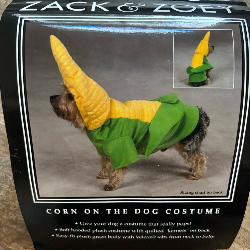 Dog Corn on the Dog Costume, Pet Costume XL